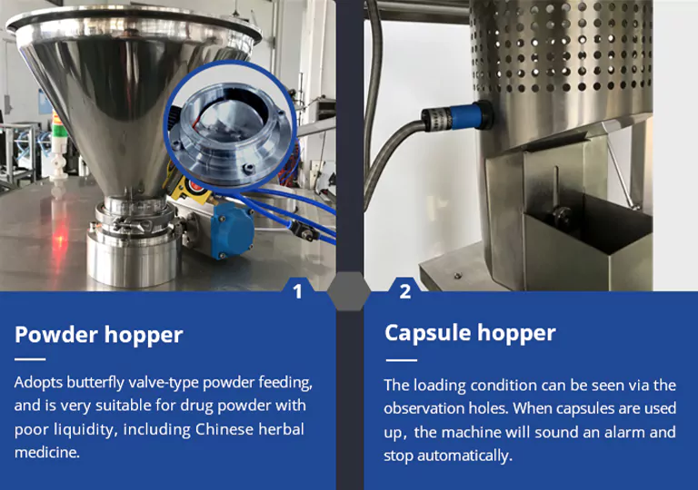 capsule fillingmachine details capsule hopper