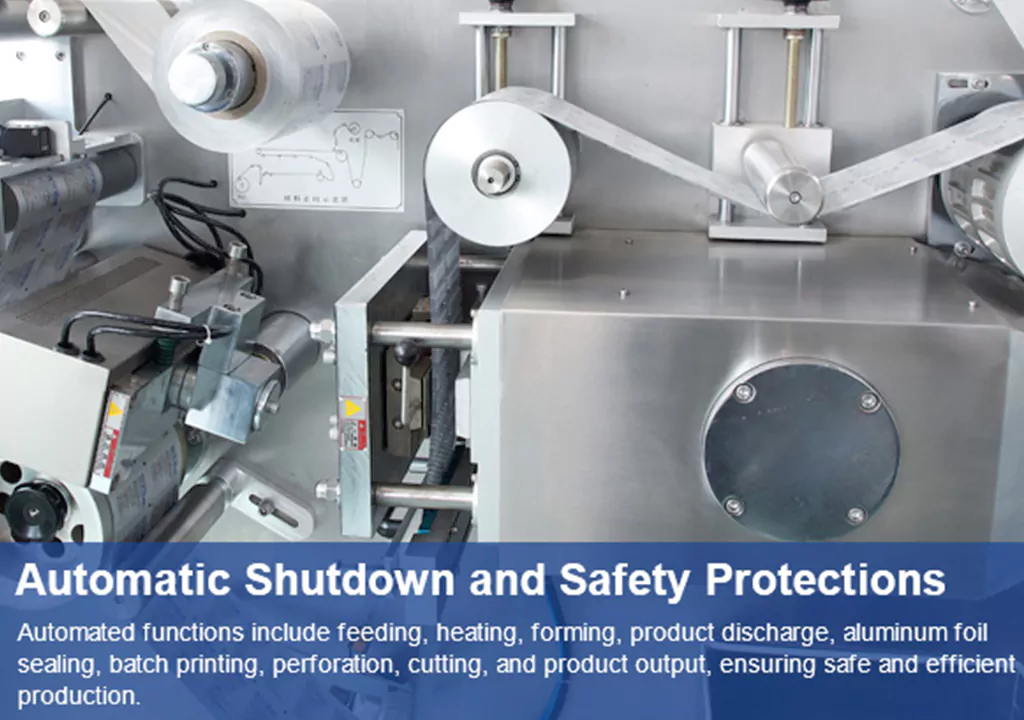 blister packing machine Safe and efficient production