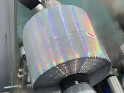 Cellophane wrapping machine tear-off line