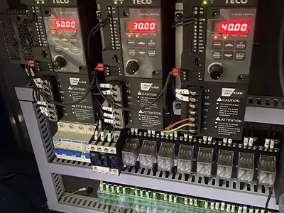 Semi-automatic capsule filling machine electronic components