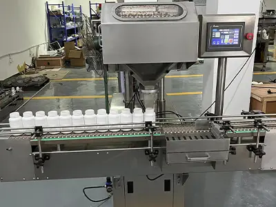 The actual picture of tablet counting machine