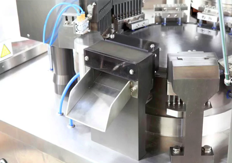 High-Speed Capsule Filling Machine in Action