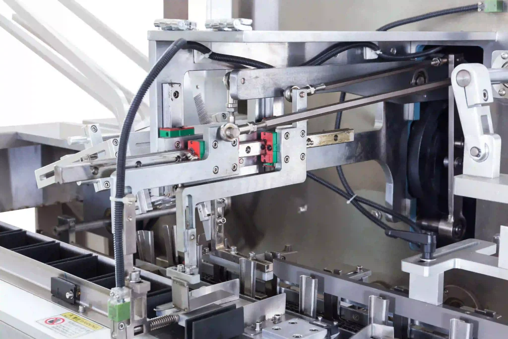 Cartoning machine details