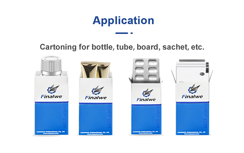 automatic cartoning machine applications