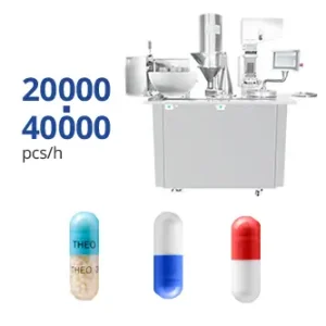 Semi-automatic capsule filling machine for small batch pharmaceutical production