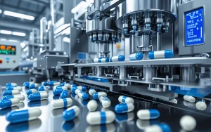 High-speed automatic capsule filling machine for pharmaceutical production in 2025