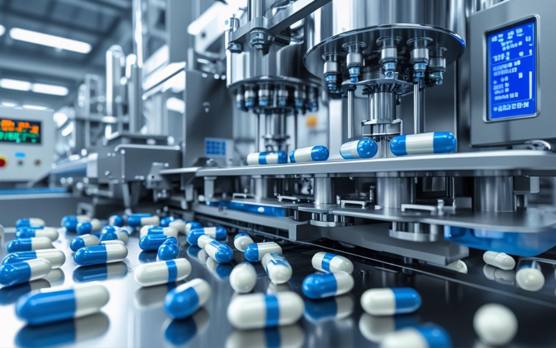 High-speed automatic capsule filling machine for pharmaceutical production in 2025